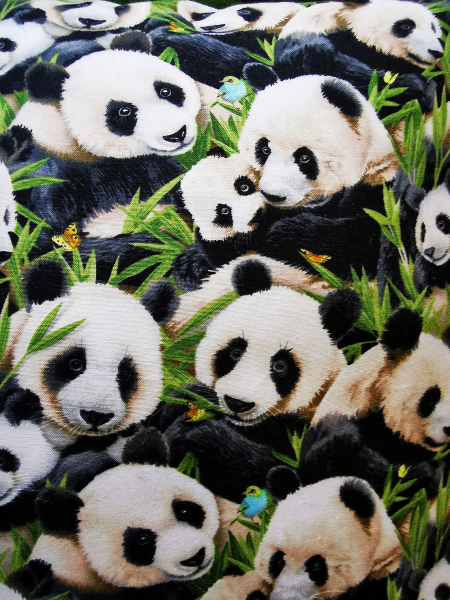 Panda Kissen Muster